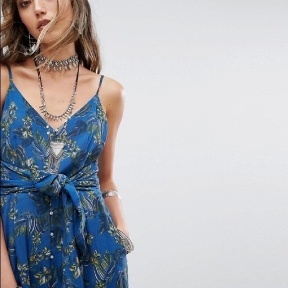 NWT Free People Tropics Floral Jumpsuit - Picture 4 of 7